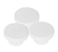 Bouchon 3 Pcs en Caoutchouc Blanc pour Seau à Serpillière