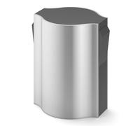 Bouchon à champagne PREMIRO 5 cm, argent, acier inoxidable, Zack
