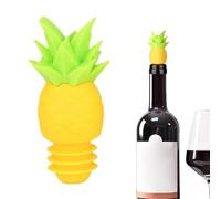 Bouchon à Vin en Forme d'Ananas,Bouchon Réutilisable en Forme d'Ananas pour Conservation de Boisson - de Bouteille - pour Soda Bar Maison Mariage Fête Barbecue Réunion