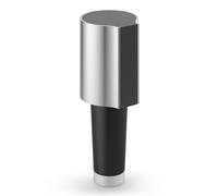 Bouchon à vin PREMIRO 7 cm, argent, acier inoxidable, Zack