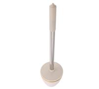 Bouchon Anti-odeur pour Toilettes à Turque avec Poignée | Protection Anti-refoulement, Retrait Facile, pour Salle de Bain et École, Diamètre 52mm, Beige