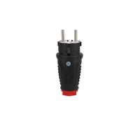 PCE PCE Fiche de protection IP54 en caoutchouc 16A / 250V AC / 3p (2P+E) Quantité:1