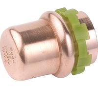 Bouchon cuivre rond à sertir femelle Aalberts Integrated Piping Systems - Ø 18 mm