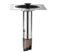 Bouchon de bonde d'évier Filtre Universel Anti-Odeur en Acier Inoxydable | Bonde Vidage Lavabo Pour cuisine, buanderie, camping-car, toilettes, sanitaires et piscine