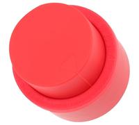 Bouchon de Bouteille à Pression pour Vin Mousseux, PP Silicone | Rouge, Rond, sans Bavure, Joint Hermétique, Réutilisable, Affichage Gradué, pour Bouteille en Verre