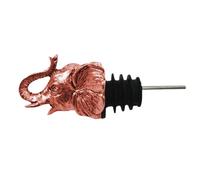Bouchon de bouteille à tête d ' éléphant Kirsite, Rose Gold | Vin En Forme D ' éléphant Kirsite