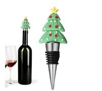 Bouchon de bouteille à vin de Noël Obturateur étanche et réutilisable pour | Bouchon de bouteille à vin Pour fêtes, soirées, maison, salle à manger, restaurant et cuisine StyleC