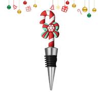 Bouchon de bouteille à vin de Noël Obturateur étanche et réutilisable pour | Bouchon de bouteille à vin Pour fêtes, soirées, maison, salle à manger, restaurant et cuisine Modèle A