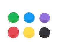 Bouchon De Bouteille De Bière En Siilicone Réutilisable, 6 Pièces/Ensemble, Coloré, Sans Fuite, Pour Vin, Bière, Boisson, Nouveauté, Bouchon De Fermeture