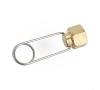 Bouchon de bouteille de gaz de camping en cuivre pour joint de poêle, cuisine en plein air et barbecue, bouchon de ligne de gaz liquéfié pour randonnée et pique-nique