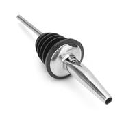 Bouchon de bouteille de vin en acier inoxydable - Bouchon de bec verseur - Distributeur de bouche - Barman - Ustensiles de cuisine - Accessoire de bar
