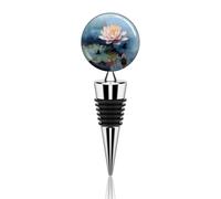 Bouchon de bouteille de vin en forme de fleur de lotus, scellant sous vide, bouchon de bouteille en silicone pour les amateurs de vin, pour préserver la fraîcheur, parfait pour les fêtes et les