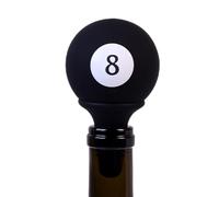 Bouchon de bouteille en silicone 8 Bouchons de Champagne Boule de Billard | Bouchons en silicone pour bouteilles de vin Pour préserver la fraîcheur, bar à whisky, fête, boisson,