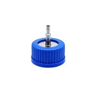Bouchon de bouteille GL45 à visser - Taille moyenne | Couvercle de raccordement de laboratoire pour ensemble de tuyau de réservoir
