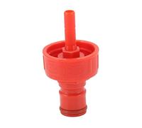 Bouchon de Carbonatation en Plastique G1/4, Bouchon à Bille Keg Post Beer Line Nipple Barb Homebrew Kegging Soft Soda Drink Bouteilles en PET Bouchon de Remplissage de Bouteille à Contre-pression avec