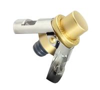 Bouchon de champagne - Taille compacte | Bouchon de bouteille de vin et de | Joint | Bouchon de bouteille en mousse de vin | Design sûr et anti-fuite pour fêtes, fêtes, bars