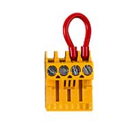 Bouchon de court-circuit Wolf FA/gaz d'échappement. 279408199 connecteur jaune à 4 broches, pour NG-4E/31E