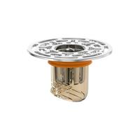Bouchon de Drain Anti Odeur Argent pour Salles de Bains Douches Cuisines