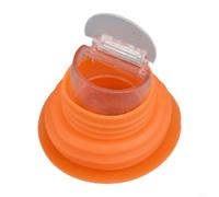 Bouchon de Drainage Silicone Anti-Odeur pour Tuyau 40/50mm(Orange) | Matériau plastique renforcé, joint souple, étanche, résistant à l'usure, longue durée de vie
