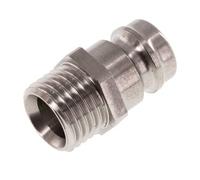 Bouchon de raccord de moule DN 9 en acier inoxydable filetage mâle M14x1.5