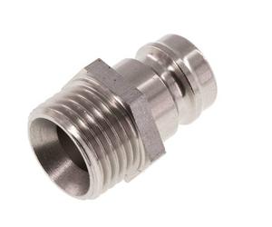 Bouchon de raccord de moule DN 9 en acier inoxydable filetage mâle M16x1.5