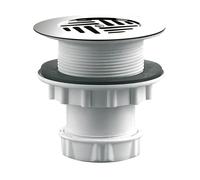 Bouchon de receveur de grille SV Valentin noir/chromé 60mm