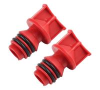 Bouchon de remplissage d'huile pour compresseur d'air - Bouchon d'étanchéité pour compresseur d'air | Reniflard de compresseur d'air | 2 bouchons de port d'huile à filetage mâle de 17 mm, accessoires