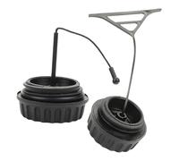 Bouchon de réservoir d'huile et de carburant pour Stihl 064 066 084 088 MS640 MS650 MS660 remplace 0000 350 0509 - Ensemble de couvercles robustes pour tronçonneuse durable - Ajustement parfait
