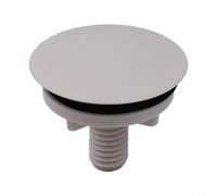 Bouchon de trou de robinet en ABS blanc de 49 mm, obturation pour trous de trop-plein de 16 à 35 mm, aucun outil nécessaire