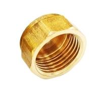 Bouchon de tuyau fileté Bouchon d'extrémité à tête hexagonale for tuyau en laiton filetage femelle, adaptateur de connecteur coupleur raccord BSP, 1 pièce