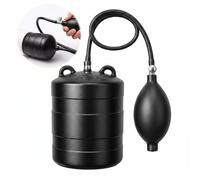 Bouchon de tuyau gonflable 160 mm avec pompe DN150 Bouchon de conduit en | Bouchon de test de canal de 160 mm avec pompe manuelle. Bouchon de tuyau en caoutchouc robuste DN150 pour tests d'eau.