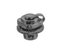 Bouchon de valve à vis Lay-z-spa Bestway Vegas Premium Miami - 1 pièce - Noir