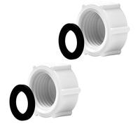 Bouchon de valve de vidange compatible avec Intex Pools 11456 et 11385 Filtre à sable Bouchon de vidange avec joint torique pour piscine hors sol, bouchon de vidange pour pompes à filtre à sable et