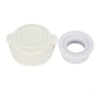 Bouchon de valve d'échappement pour piscines hors sol Intex - Fixation sécurisée à visser - Compatible avec les sorties standard (1 lot)