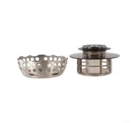 Bouchon de vidange avec bouton poussoir de contrôle pour baignoire pour éviter le blocage des cheveux et garder les canalisations fonctionnelles avec une installation simple