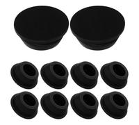 Bouchon de Vidange Climatiseur en Caoutchouc Noir 10 Pièces 20mm | Unité Extérieure et Climatisation, Bloque L’ouverture, Souple et Robuste, Installation Simple, Lot Pratique