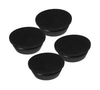 Bouchon de Vidange de Climatisation en Caoutchouc Noir, 4 Pcs | Remplacement Prise, Bouchons en Caoutchouc pour Trous, Accessoires pour Climatiseurs, Fête Estivale