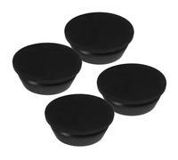 Bouchon de Vidange D'unité pour Climatiseur en Caoutchouc Noir 4pcs | Inserts pour Trou, Prise de Climatiseur, Ambiance Estivale, Installation Facile et Taille Précise