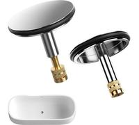 Bouchon de vidange en laiton pour baignoires et lavabos