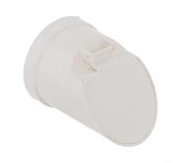 Bouchon de vidange en PVC avec valve anti-odeur à fermeture automatique pour tuyau d'évacuation de 50 à 160 mm, couvercle d'étanchéité multifonction pour balcon, jardin et extérieur (50 mm)