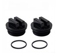 Bouchon de Vidange Hiver 1.5" pour SP1022CBLK avec Joints(Black) | Compatible SP1022CBLK, filetage 1.5", joints inclus, hivernage sécurisé, plastique durable