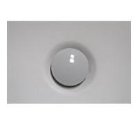Bouchon de vidange Hoesch 59109901.310 blanc brillant, avec coupelle