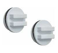 Bouchon de vidange piscine - OKZ - OKZ - Fileté 1,5"" - Antigel hivernage - Plastique anti-corrosion (2 pcs)