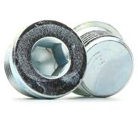 Bouchon de vidange pour carter d'huile et bloc moteur, 18 mm