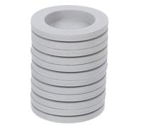 Bouchon de Vidange Rond en Caoutchouc pour Climatiseur, 6 Pièces | Pièces de Climatiseur, Remplacement Prise, Précision D’ajustement, Noir, Usage Extérieur, Fête