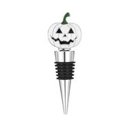 Bouchon de vin d'Halloween en alliage de zinc, couleurs mélangées | Construction en métal, bouchon de bouteille, accessoire pour salon, fêtes de vacances