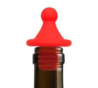 Bouchon de vin en silicone - Bouchons d'étanchéité pour bouteilles de vin - Fermeture hermétique pour la fraîcheur de la bière, pour la maison, la plage, les fêtes en plein air et les réunions