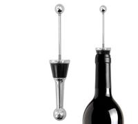 Bouchon de vin en silicone, conservation décorative pour boissons, bouchon en silicone pour bouteilles de vin, pour bar, mariage, réunion, barbecue, pendaison de crémaillère, maison, brandy, vodka