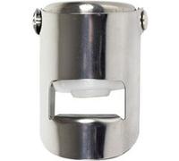 Bouchon de Vin Inox "Effervescent" 5cm Argent Gris G