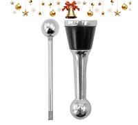 Bouchon de vin réutilisable et étanche en silicone pour bouteilles de vin - Pour maison, mariage, réunion, barbecue, pendaison de crémaillère, brandy, champagne, soda, vodka, bière